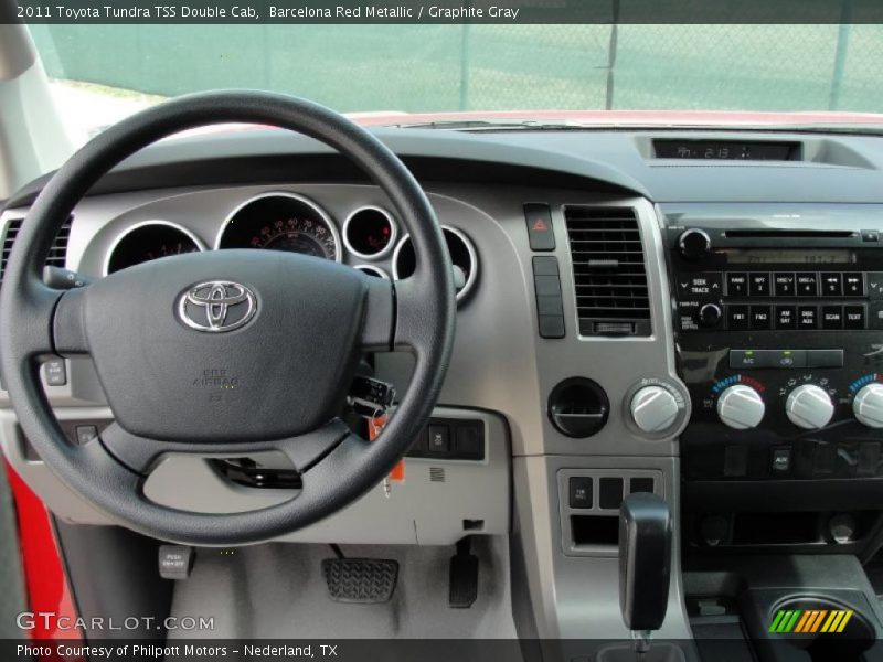 Controls of 2011 Tundra TSS Double Cab
