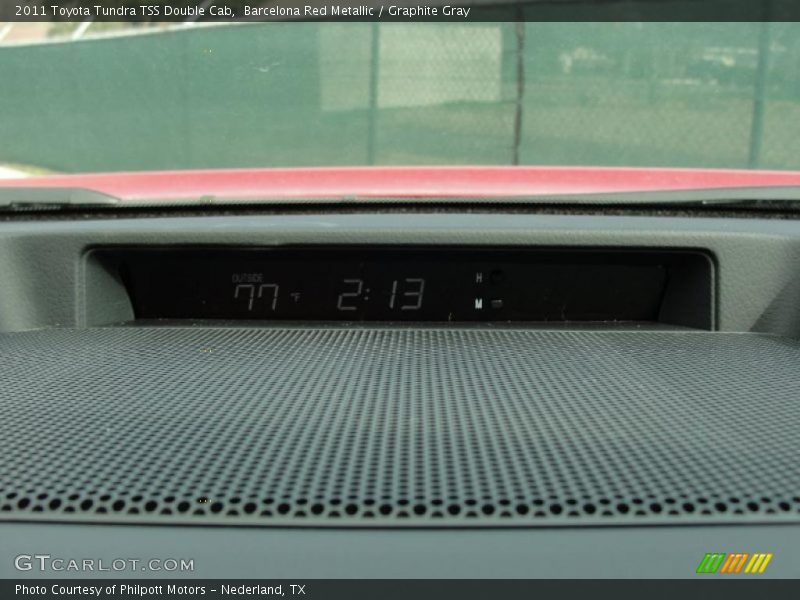 Barcelona Red Metallic / Graphite Gray 2011 Toyota Tundra TSS Double Cab