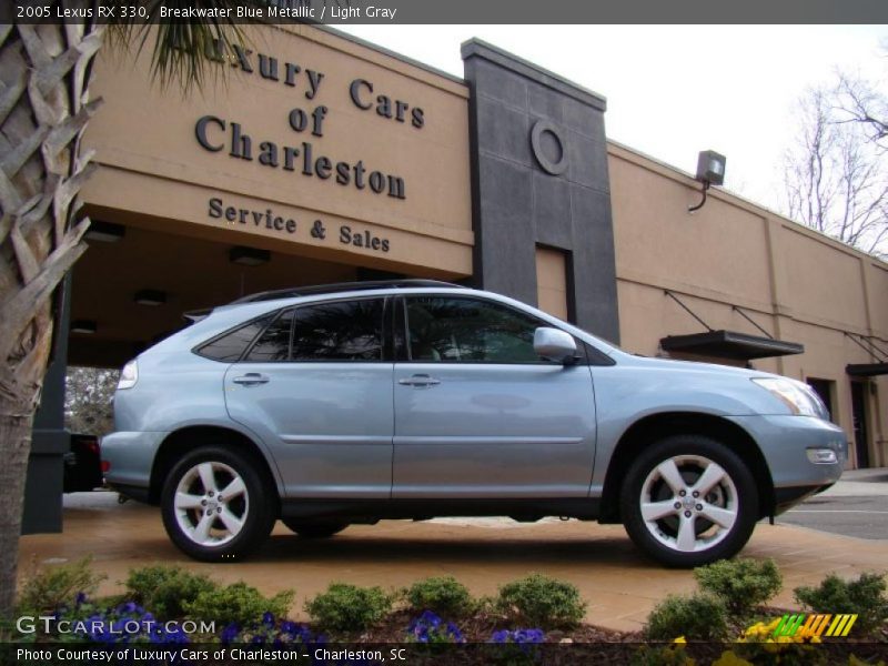 Breakwater Blue Metallic / Light Gray 2005 Lexus RX 330