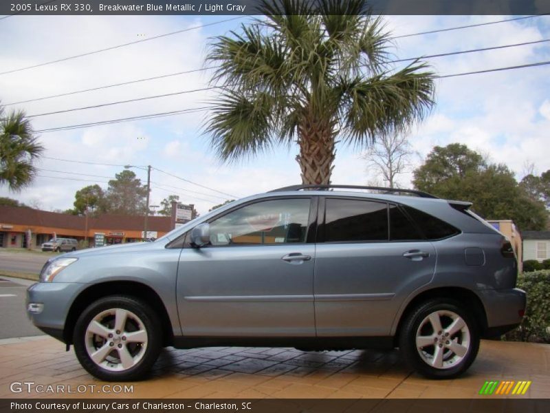 Breakwater Blue Metallic / Light Gray 2005 Lexus RX 330