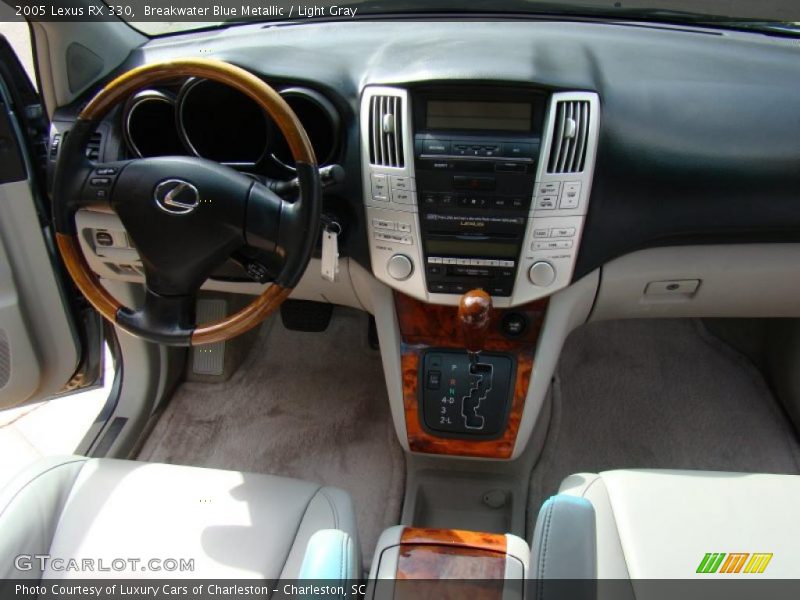 Breakwater Blue Metallic / Light Gray 2005 Lexus RX 330