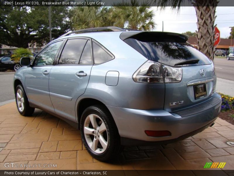 Breakwater Blue Metallic / Light Gray 2005 Lexus RX 330