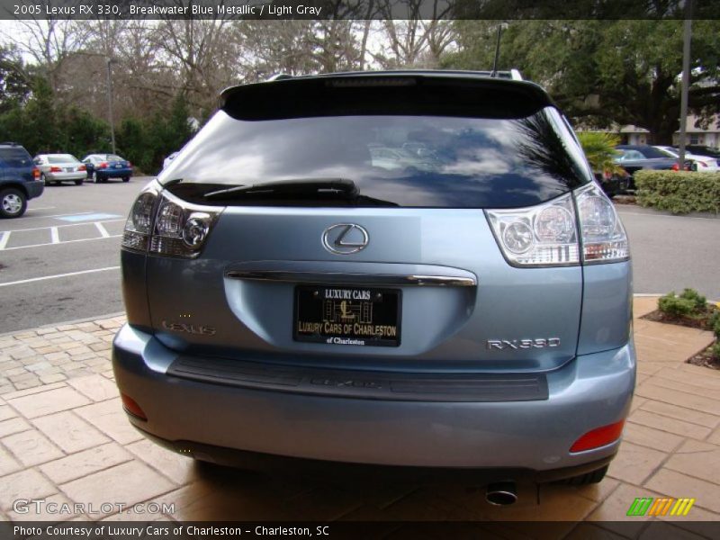 Breakwater Blue Metallic / Light Gray 2005 Lexus RX 330