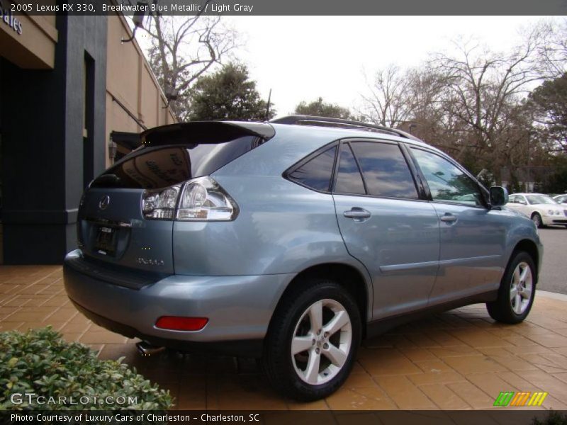Breakwater Blue Metallic / Light Gray 2005 Lexus RX 330