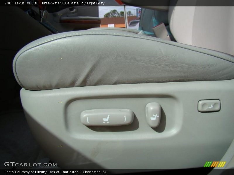 Breakwater Blue Metallic / Light Gray 2005 Lexus RX 330
