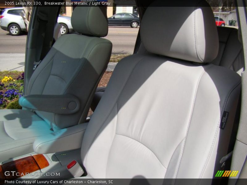 Breakwater Blue Metallic / Light Gray 2005 Lexus RX 330