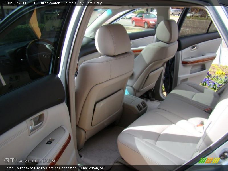 Breakwater Blue Metallic / Light Gray 2005 Lexus RX 330
