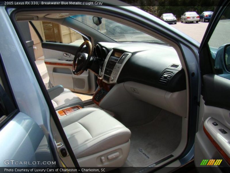Breakwater Blue Metallic / Light Gray 2005 Lexus RX 330