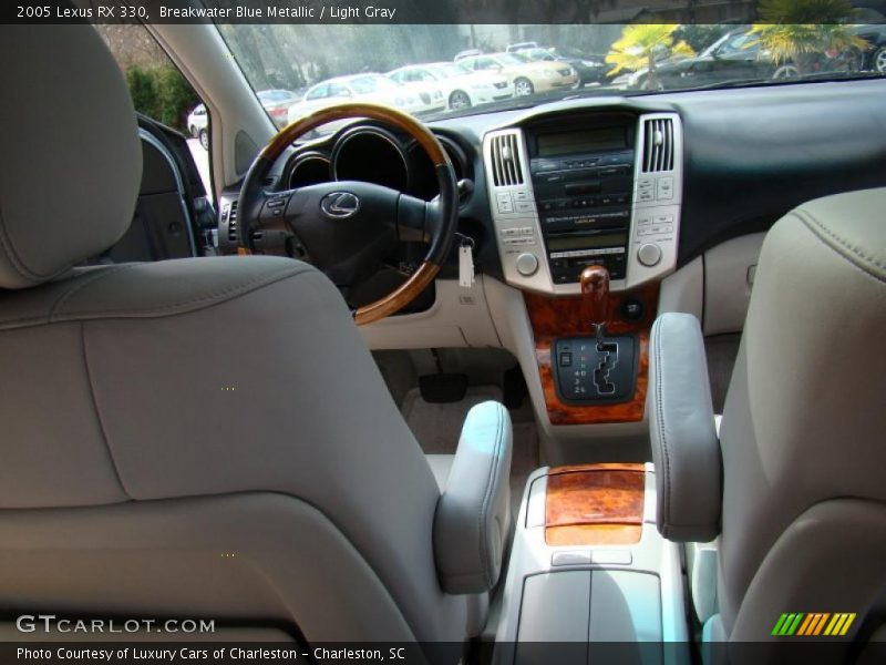 Breakwater Blue Metallic / Light Gray 2005 Lexus RX 330