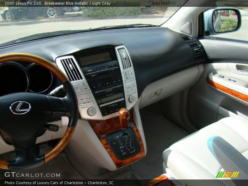 Breakwater Blue Metallic / Light Gray 2005 Lexus RX 330
