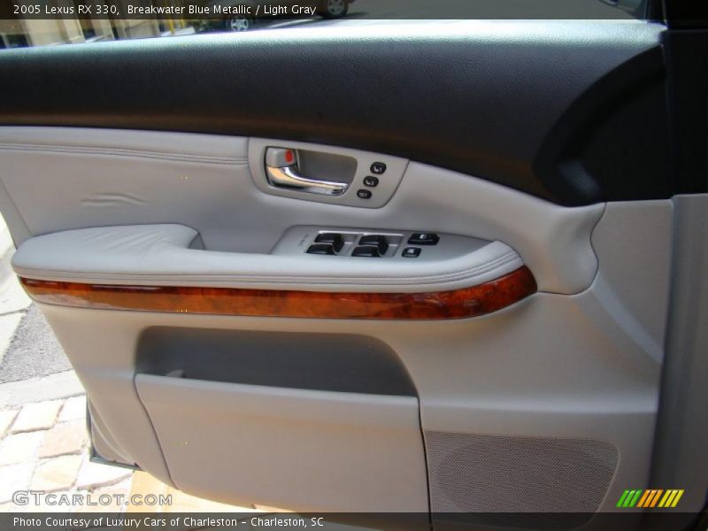 Breakwater Blue Metallic / Light Gray 2005 Lexus RX 330