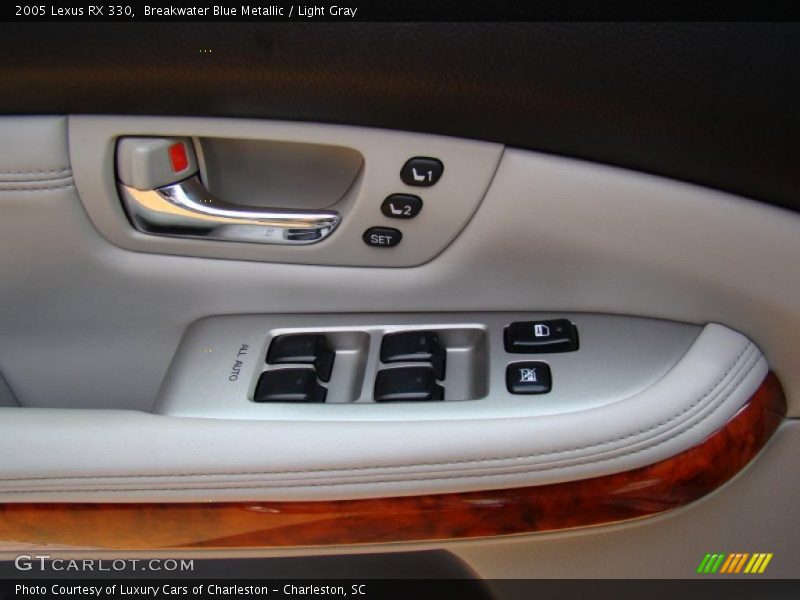 Breakwater Blue Metallic / Light Gray 2005 Lexus RX 330