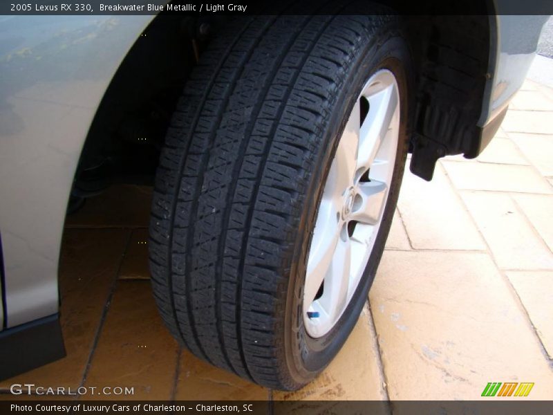 Breakwater Blue Metallic / Light Gray 2005 Lexus RX 330