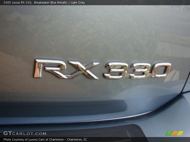 Breakwater Blue Metallic / Light Gray 2005 Lexus RX 330