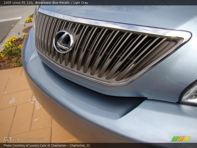 Breakwater Blue Metallic / Light Gray 2005 Lexus RX 330