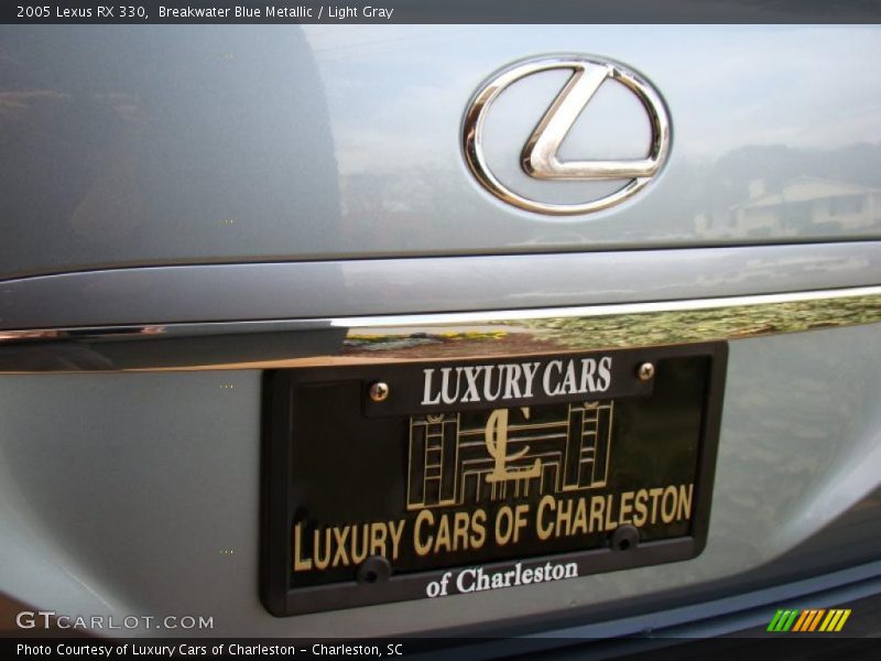 Breakwater Blue Metallic / Light Gray 2005 Lexus RX 330