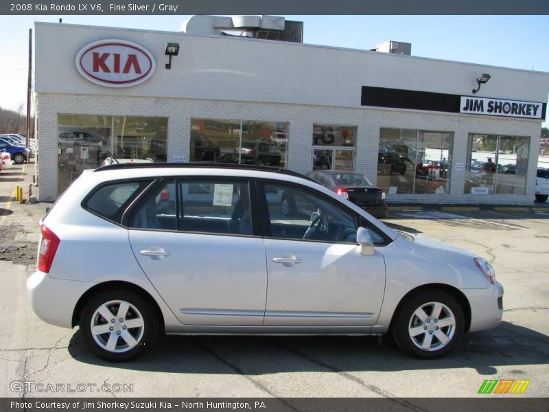 Fine Silver / Gray 2008 Kia Rondo LX V6