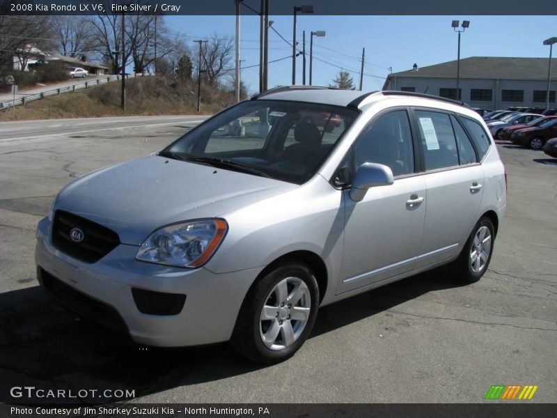 Fine Silver / Gray 2008 Kia Rondo LX V6