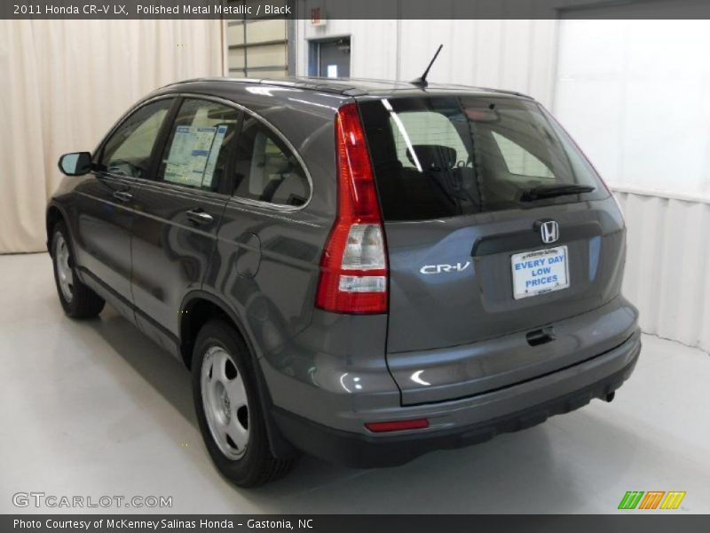 Polished Metal Metallic / Black 2011 Honda CR-V LX