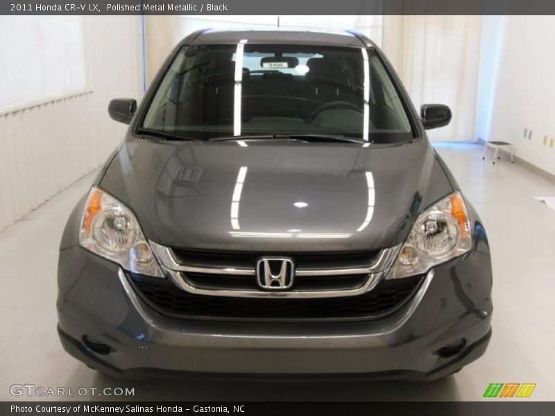 Polished Metal Metallic / Black 2011 Honda CR-V LX