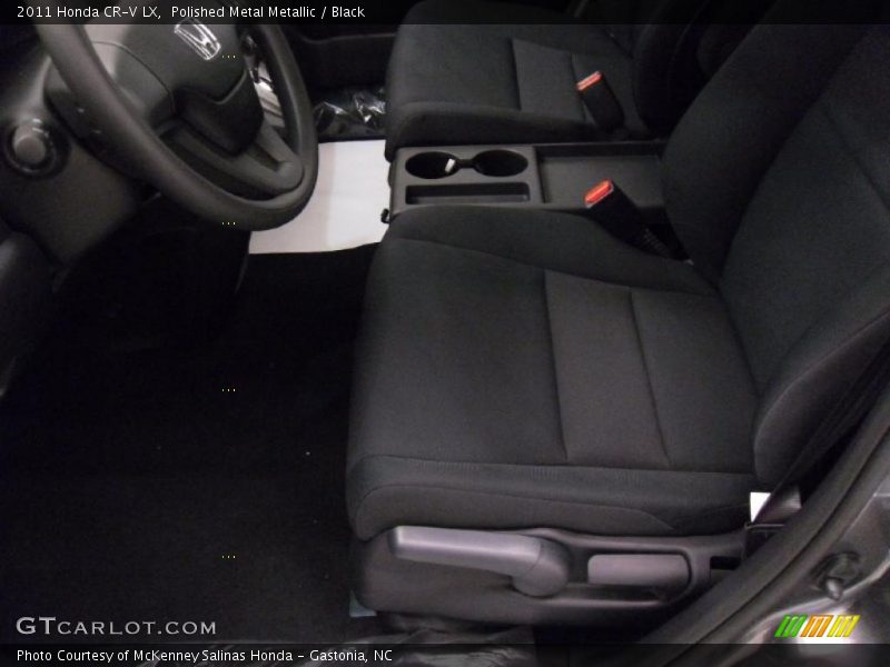 Polished Metal Metallic / Black 2011 Honda CR-V LX