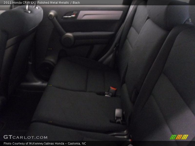 Polished Metal Metallic / Black 2011 Honda CR-V LX
