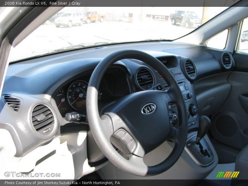 Fine Silver / Gray 2008 Kia Rondo LX V6