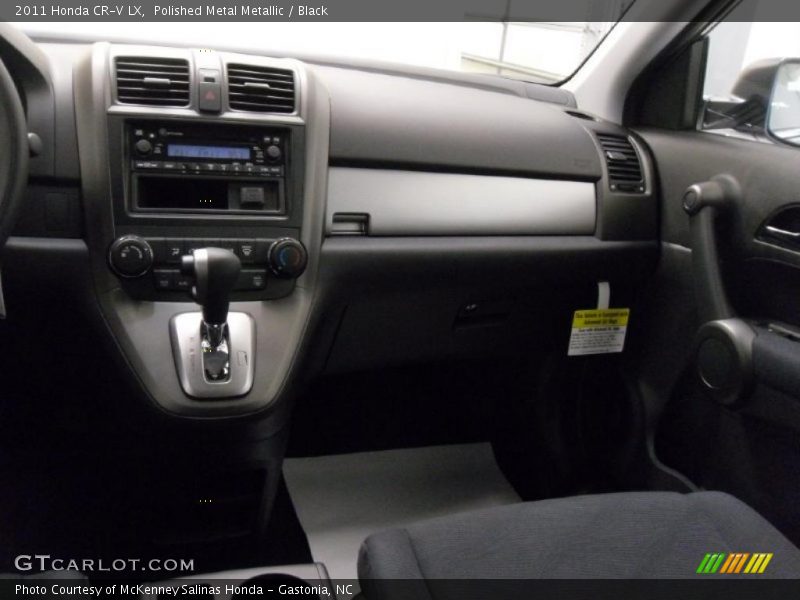 Polished Metal Metallic / Black 2011 Honda CR-V LX