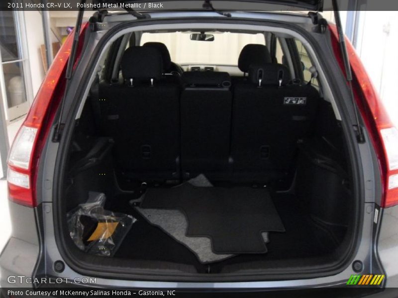 Polished Metal Metallic / Black 2011 Honda CR-V LX