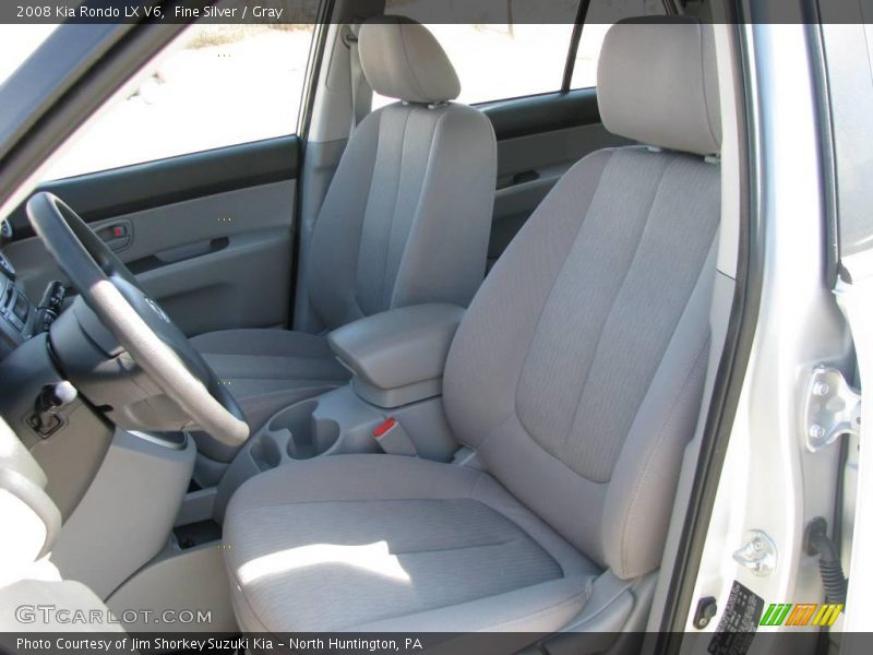 Fine Silver / Gray 2008 Kia Rondo LX V6