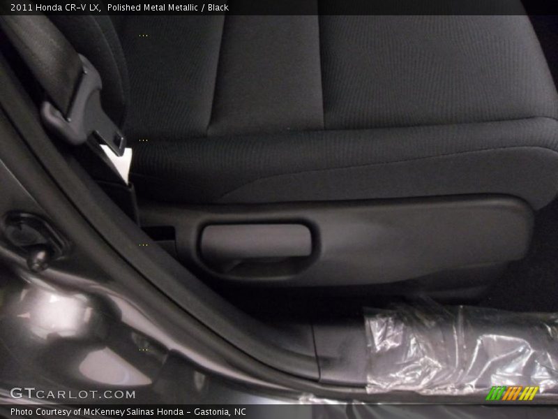 Polished Metal Metallic / Black 2011 Honda CR-V LX