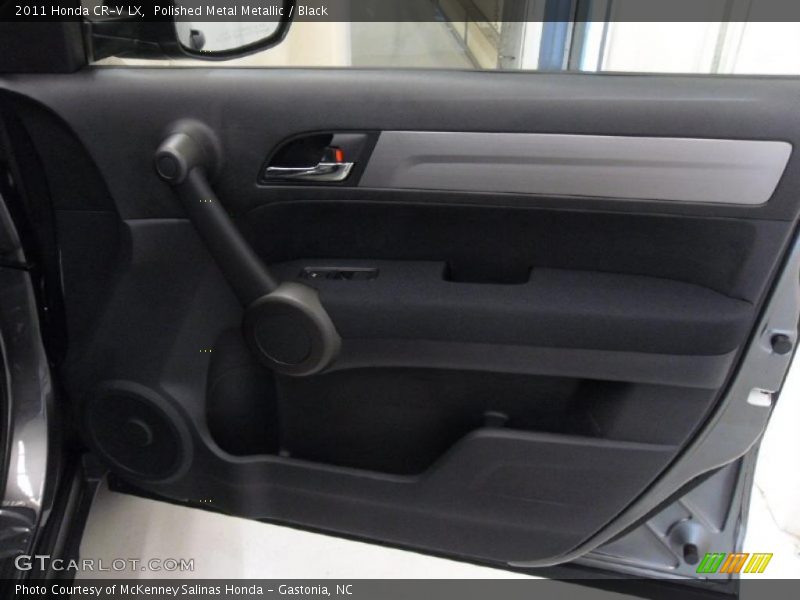 Polished Metal Metallic / Black 2011 Honda CR-V LX