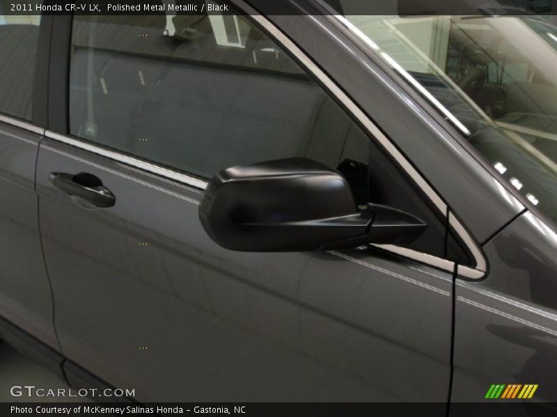 Polished Metal Metallic / Black 2011 Honda CR-V LX