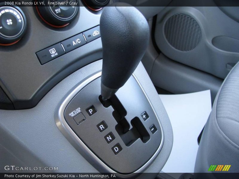 Fine Silver / Gray 2008 Kia Rondo LX V6