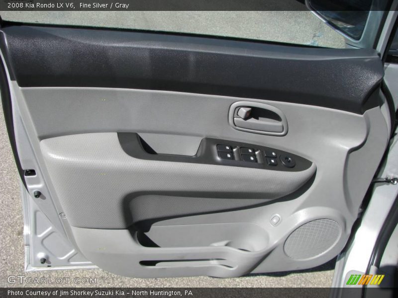 Fine Silver / Gray 2008 Kia Rondo LX V6