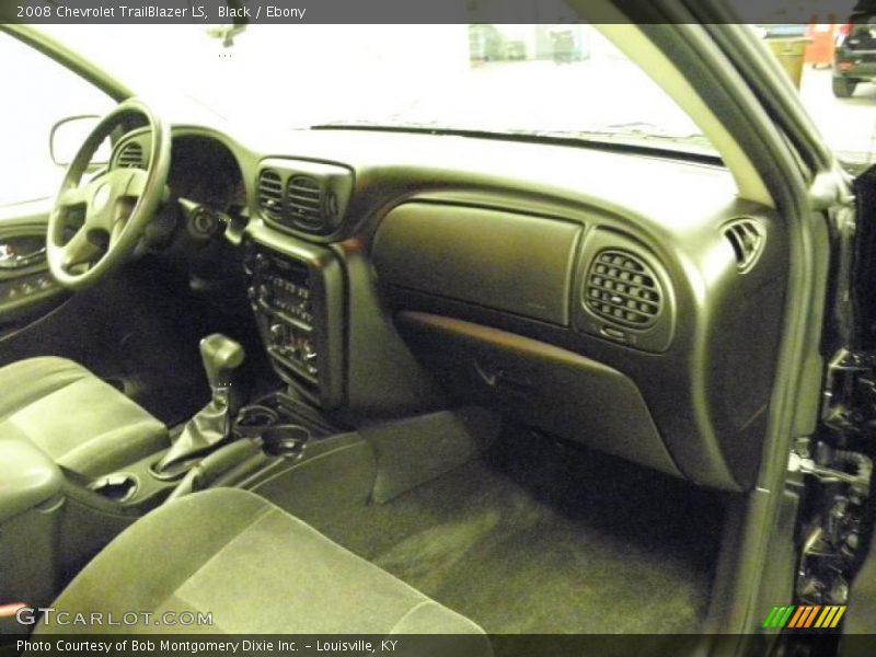 Black / Ebony 2008 Chevrolet TrailBlazer LS