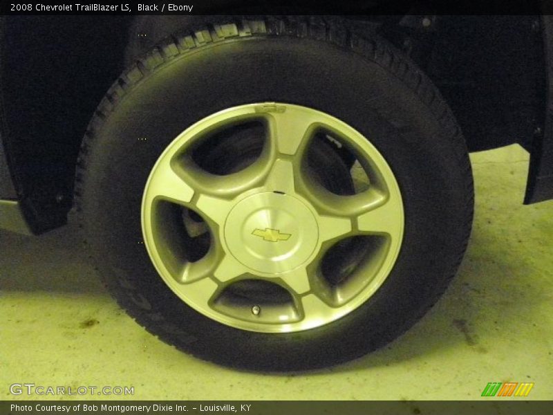 Black / Ebony 2008 Chevrolet TrailBlazer LS