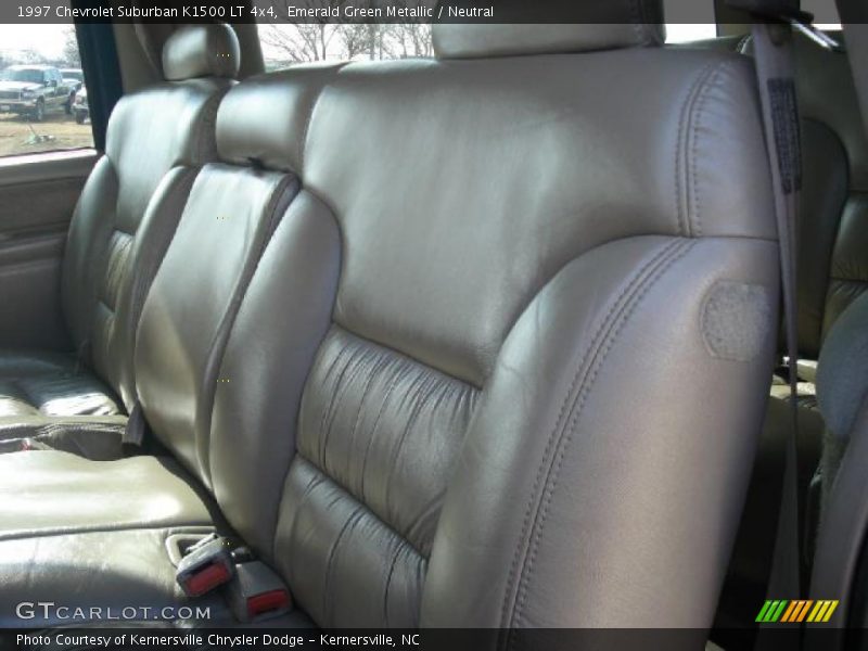 Emerald Green Metallic / Neutral 1997 Chevrolet Suburban K1500 LT 4x4