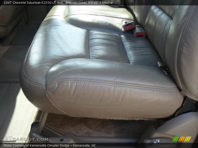 Emerald Green Metallic / Neutral 1997 Chevrolet Suburban K1500 LT 4x4