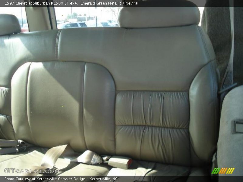 Emerald Green Metallic / Neutral 1997 Chevrolet Suburban K1500 LT 4x4