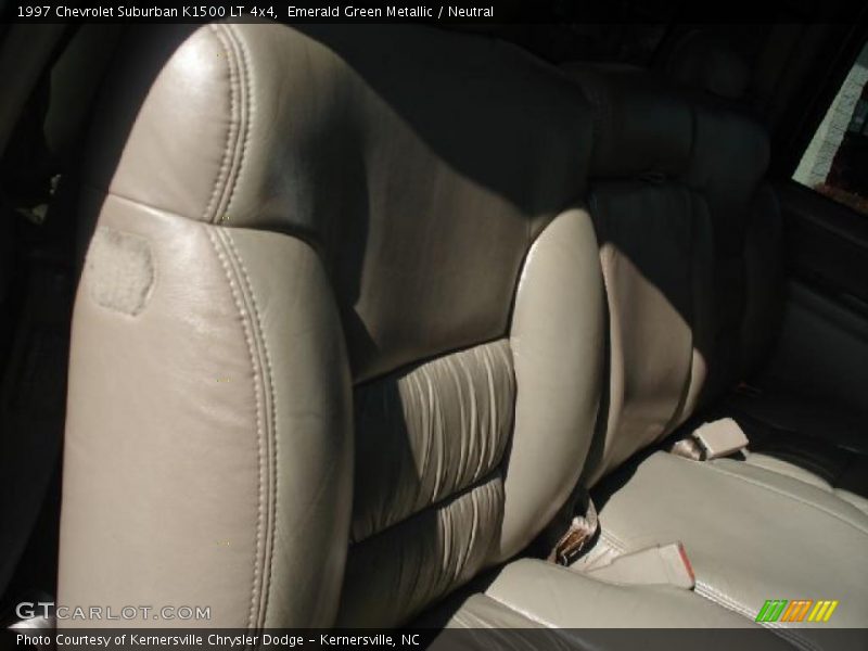 Emerald Green Metallic / Neutral 1997 Chevrolet Suburban K1500 LT 4x4