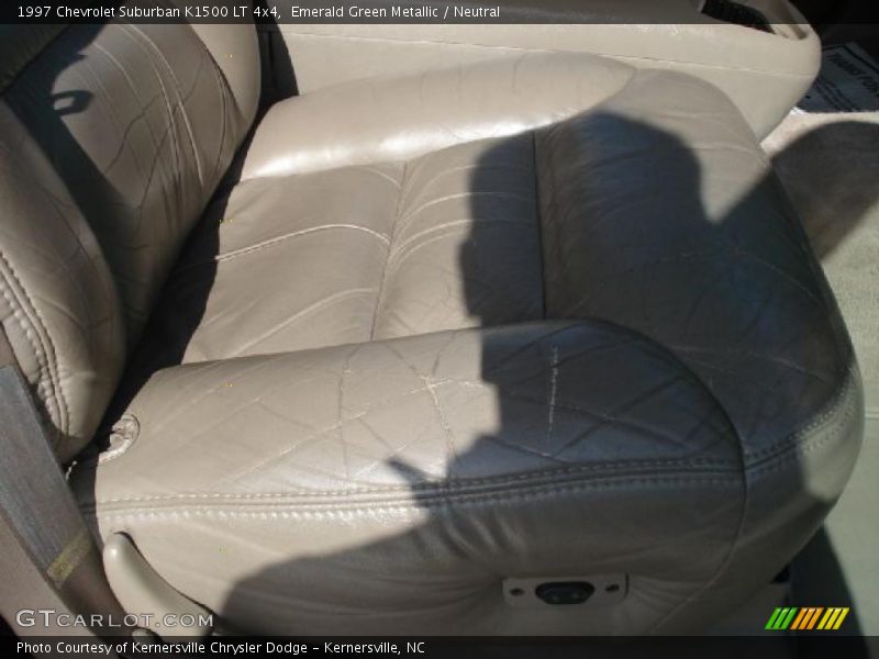 Emerald Green Metallic / Neutral 1997 Chevrolet Suburban K1500 LT 4x4