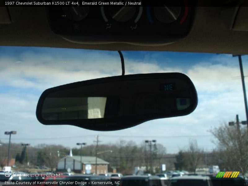Emerald Green Metallic / Neutral 1997 Chevrolet Suburban K1500 LT 4x4