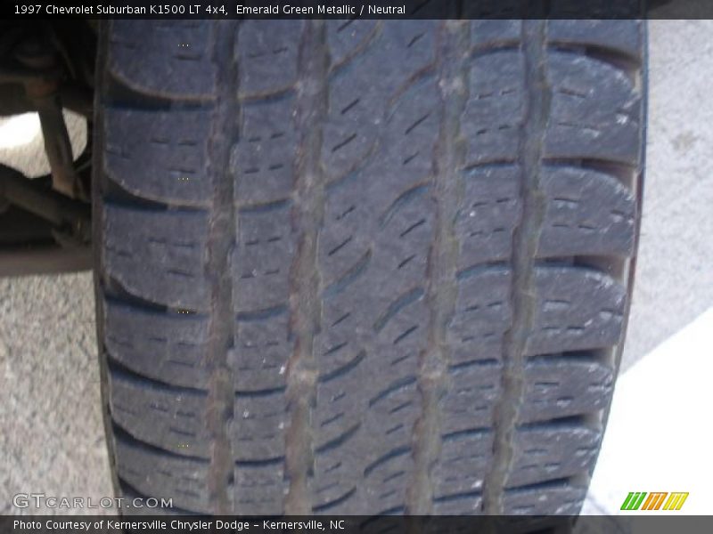 Emerald Green Metallic / Neutral 1997 Chevrolet Suburban K1500 LT 4x4