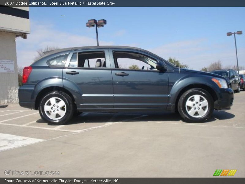 Steel Blue Metallic / Pastel Slate Gray 2007 Dodge Caliber SE