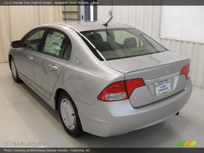  2011 Civic Hybrid Sedan Alabaster Silver Metallic