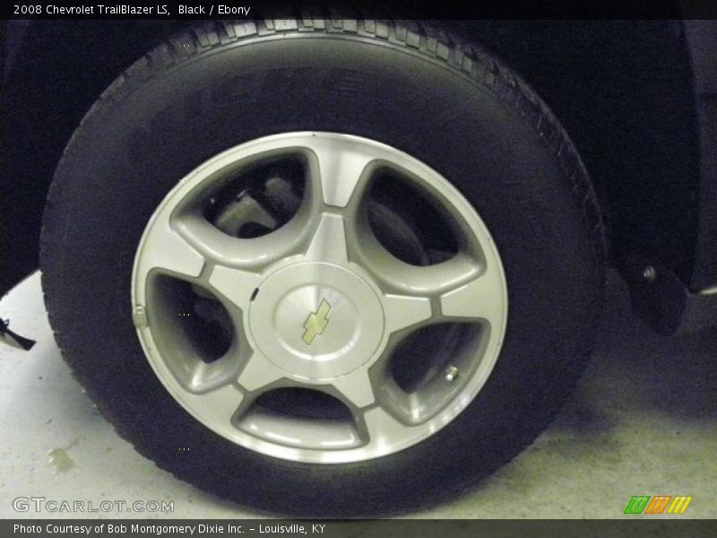 Black / Ebony 2008 Chevrolet TrailBlazer LS
