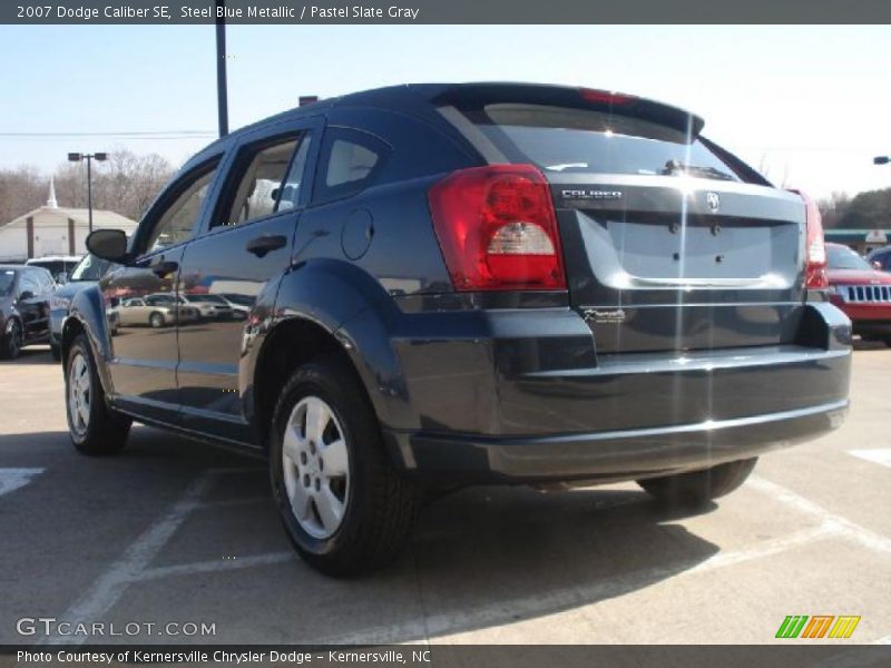 Steel Blue Metallic / Pastel Slate Gray 2007 Dodge Caliber SE