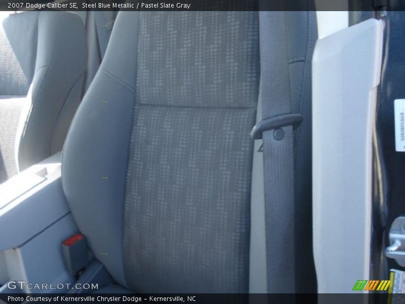 Steel Blue Metallic / Pastel Slate Gray 2007 Dodge Caliber SE