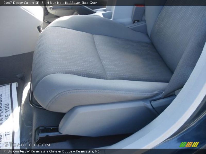 Steel Blue Metallic / Pastel Slate Gray 2007 Dodge Caliber SE